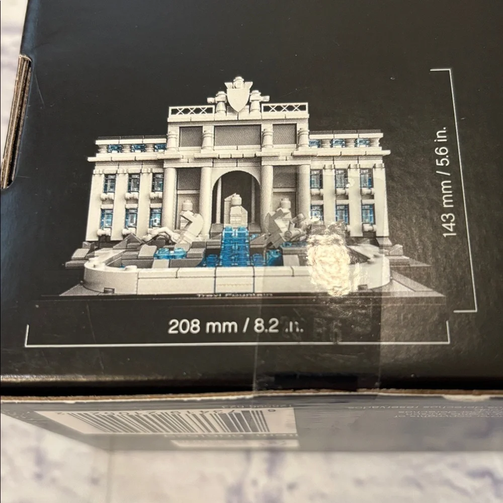 LEGO Architecture 21020 Trevi Fountain Retired Set NEW In Sealed Box NWT